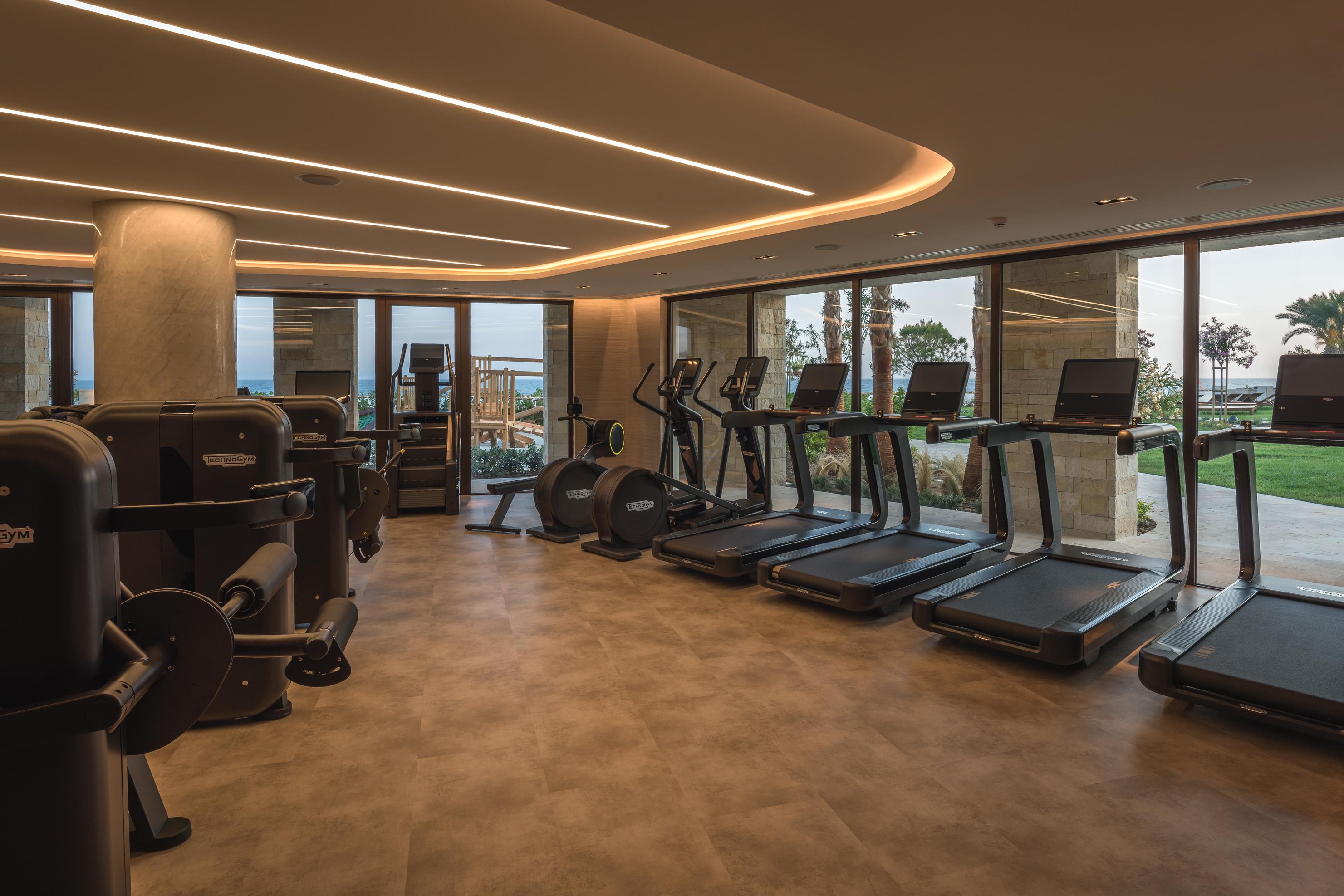 Amara - Sea Your Only View™ Limassol Exterior foto The gym at the hotel