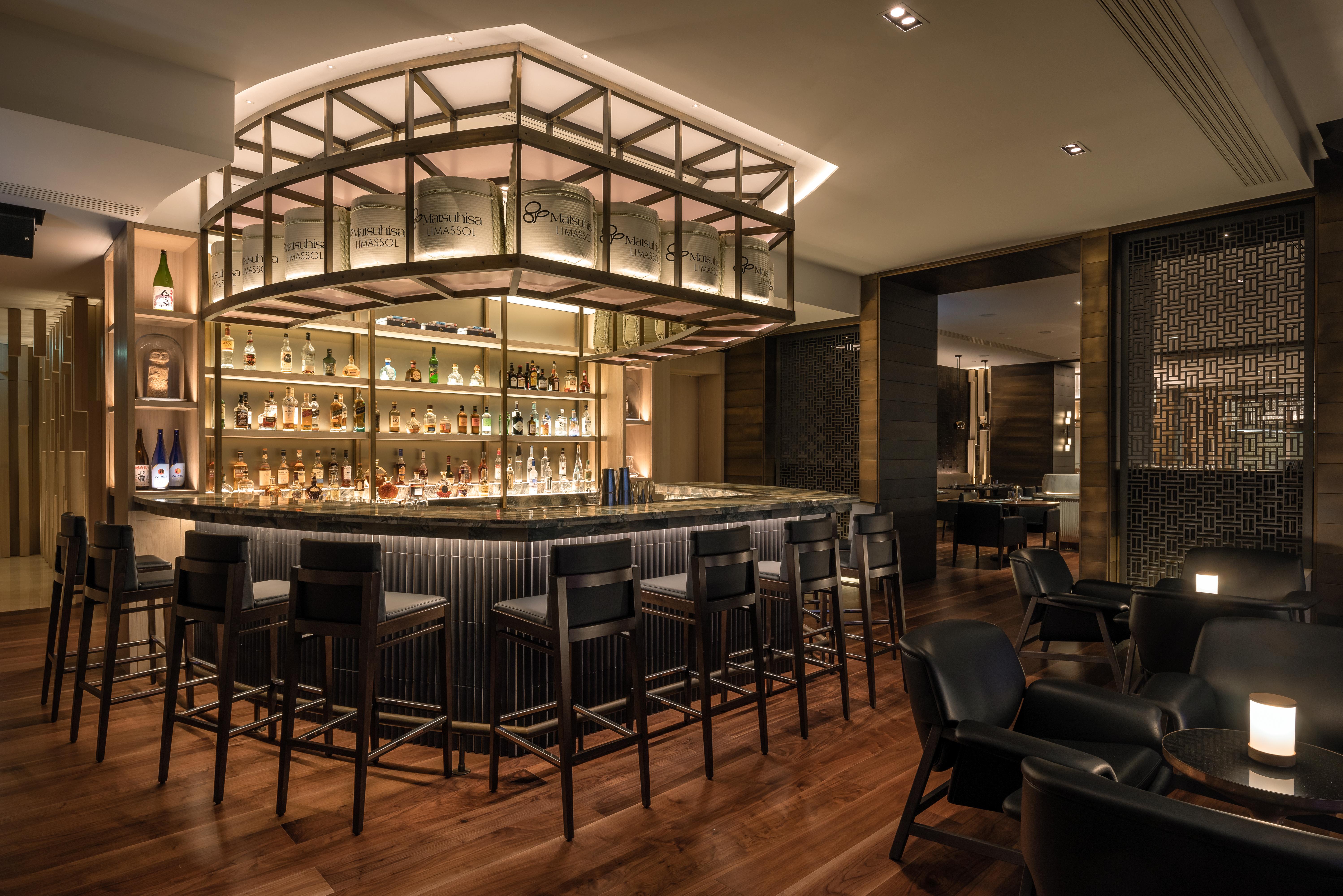 Amara - Sea Your Only View™ Limassol Exterior foto The bar at the Concourse