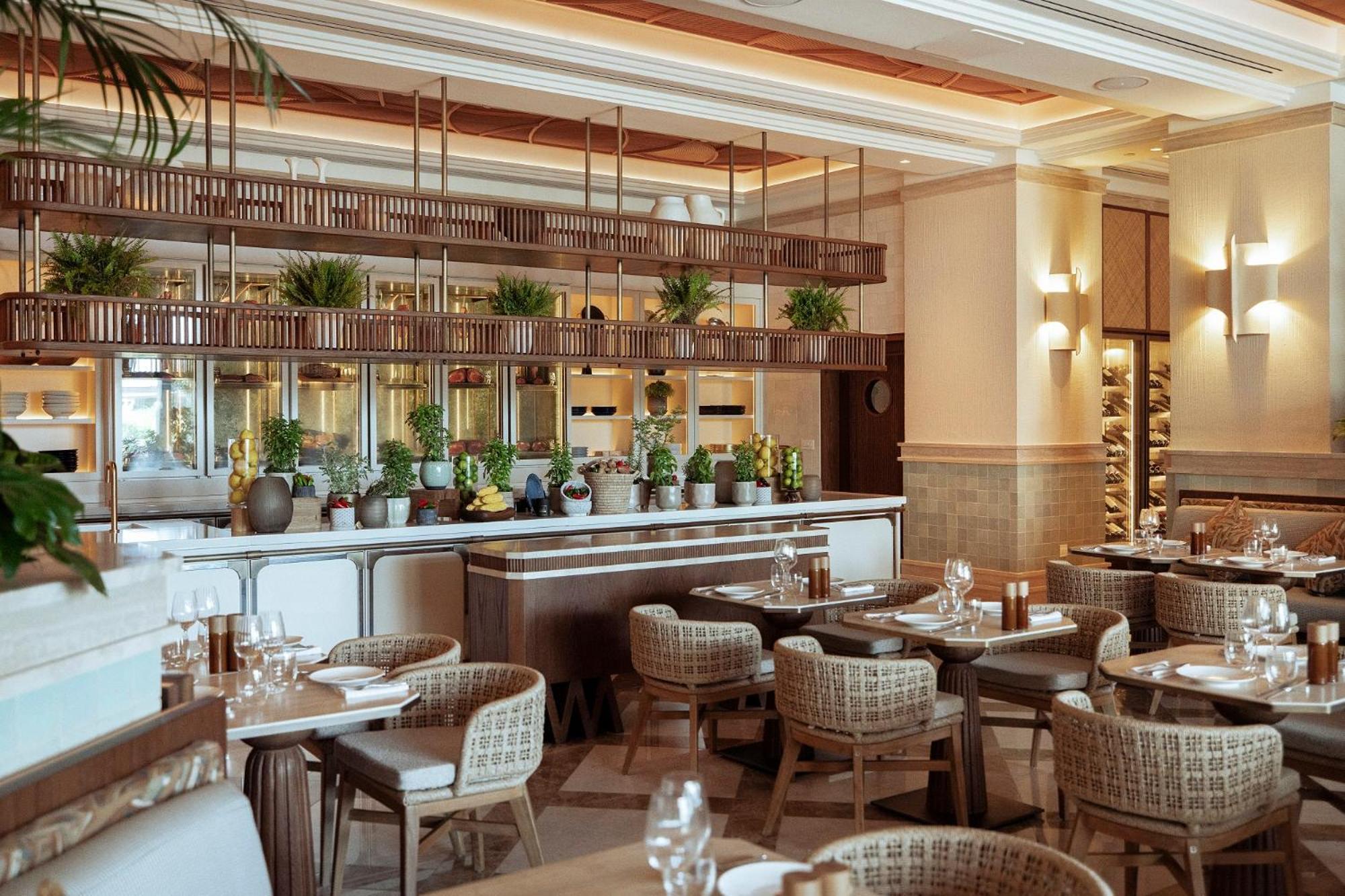 Amara - Sea Your Only View™ Limassol Exterior foto The interior of the restaurant